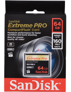 64GB Extreme Pro CF 160MB / S 64GB