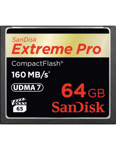 64GB Extreme Pro CF 160MB / S 64GB