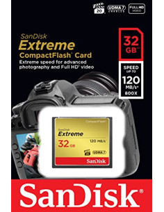 32GB Extreme CF 120MB / s UDMA7