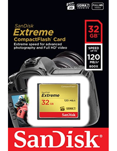 32GB Extreme CF 120MB / s UDMA7