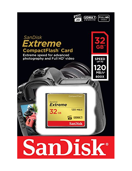 32GB Extreme CF 120MB / s UDMA7