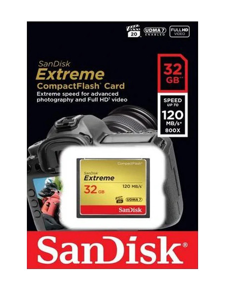 32GB Extreme CF 120MB / s UDMA7