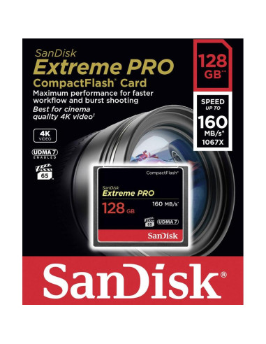 128GB Extreme Pro CF 160MB / s