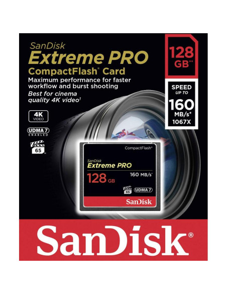 128GB Extreme Pro CF 160MB / s