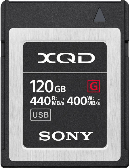 120GB XQD Recording 440MB / s Writing 400MB / s