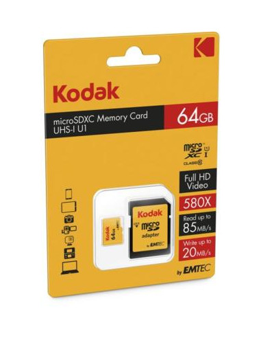 EKMSDM64GXC10K 64GB MicroSDXC UHS-I Class 10