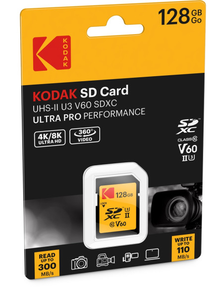 EKMSD128GUHS2V SD 128GB UHS-II U3 CL.10 V60 Ultra Pro