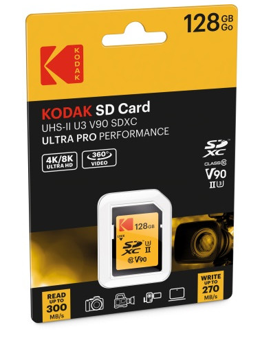Ultra Pro SDXCII 128GB UHS-II U3 Class 10 V90 4K / 8K