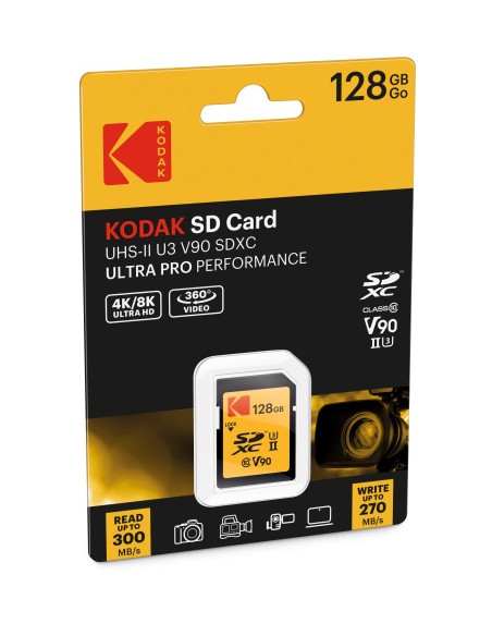Ultra Pro SDXCII 128GB UHS-II U3 Class 10 V90 4K / 8K