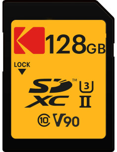 Ultra Pro SDXCII 128GB UHS-II U3 Class 10 V90 4K / 8K 2