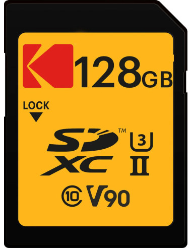 Ultra Pro SDXCII 128GB UHS-II U3 Class 10 V90 4K / 8K