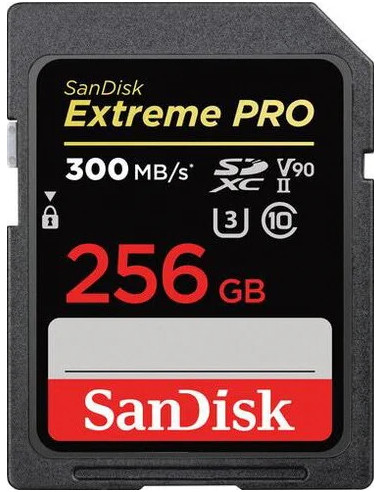 Extreme Pro 256 GB SDXC UHS-II Class 10