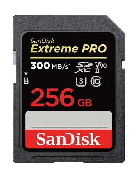 Extreme Pro 256 GB SDXC UHS-II Class 10