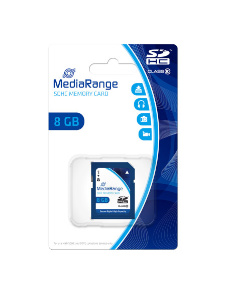 MediaRange MR962 8 GB SDHC Class 10