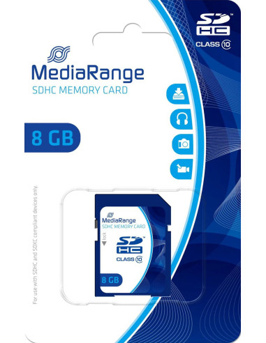 MediaRange MR962 8 GB SDHC Class 10