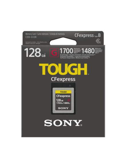 CF Express 128GB TYPE-B Tough G 1700Mbs / 1480Mbs Package open as new