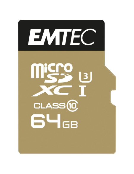 64GB Micro SDHC Class 10 Speedin U3 + Adapter