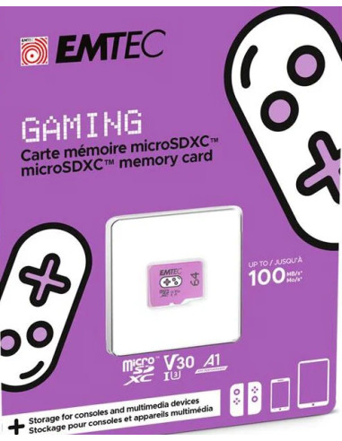 ECMSDM64GXCU3G flash memory 64 GB microSDXC UHS-i