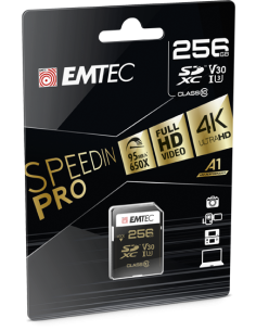 256 GB SDXC UHS-I Class 10 V30
