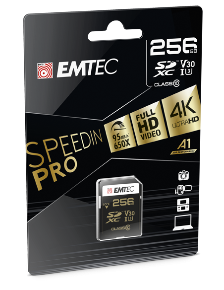 256 GB SDXC UHS-I Class 10 V30