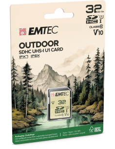 SD Outdoor 32GB Class 10 UHS-I V10 U1 IP6X IPX7