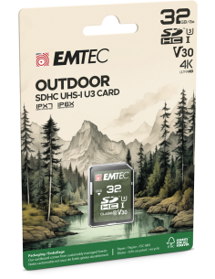 SD Outdoor 32GB Class 10 UHS-I V30 U3 IP6X IPX7