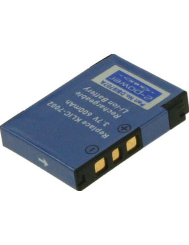 DBI9707A Lithium 600 mAh ion battery / video camera