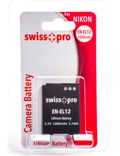 Lithium Nikon en-el 12 1050mAh