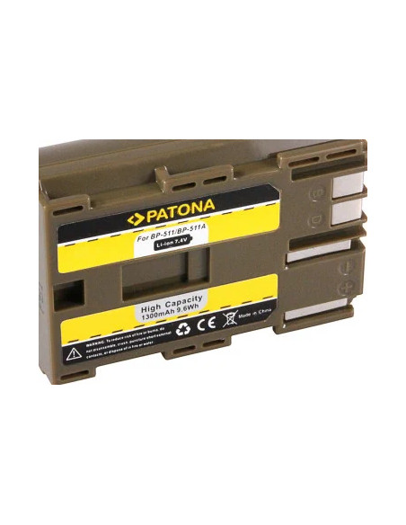 Battery CANON BP-511, BP-512 CANON EOS-D30 D60 G1, G2