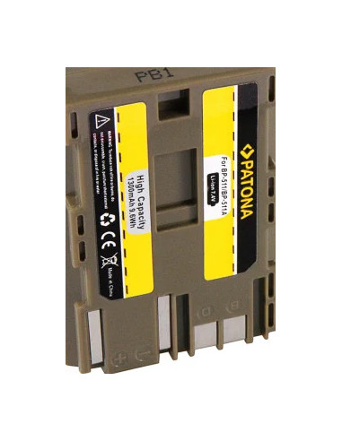 Battery CANON BP-511, BP-512 CANON EOS-D30 D60 G1, G2