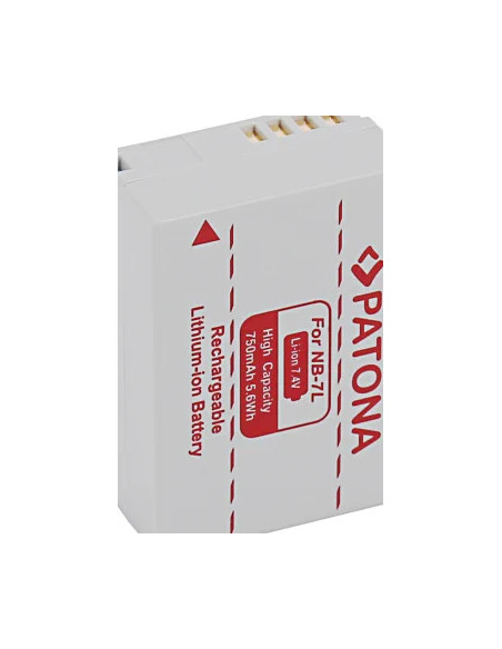 1072 Lithium 750 mAh ion battery / camera battery