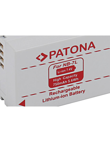 1072 Lithium 750 mAh ion battery / camera battery