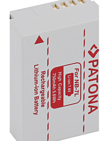 1072 Lithium 750 mAh ion battery / camera battery