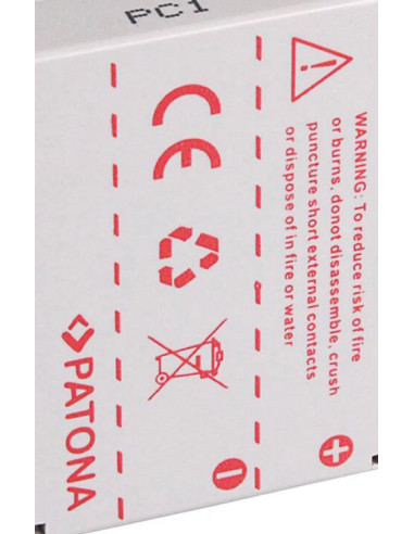 1072 Lithium 750 mAh ion battery / camera battery