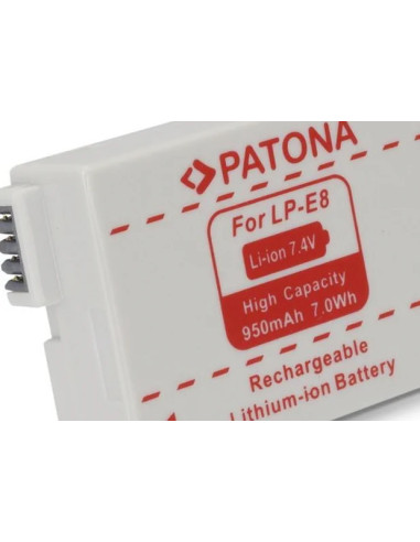 LP-E8 7.4 V 950 mAh