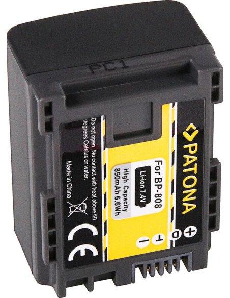 1083 Camera battery / lithium ion video camera 890 mAh