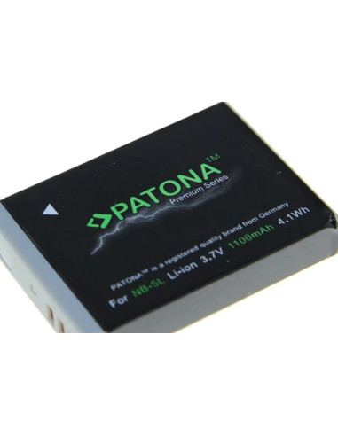 NB-5L Premium 3.7V 1100 mAh