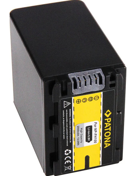 1058 Lithium 2000 mAh ion camera / camera battery