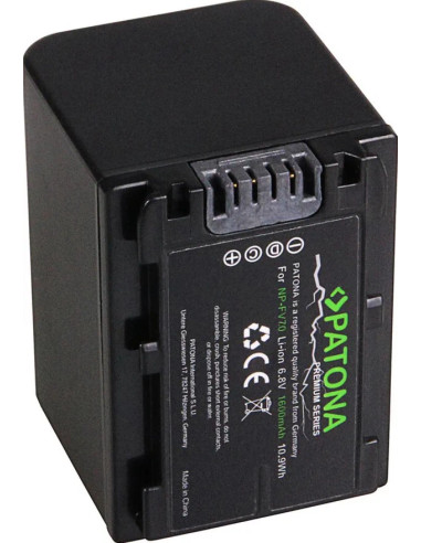 1166 Lithium 1600 mAh ion video camera / camera