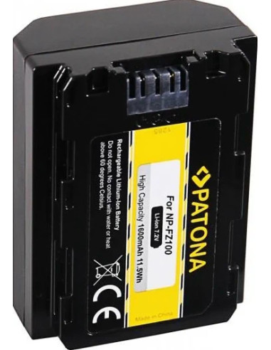NP-FZ100 7.2 V 1600 mAh