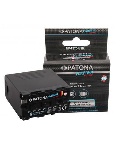 NP-F970 Platinum 10050mAh with MicroUSB port