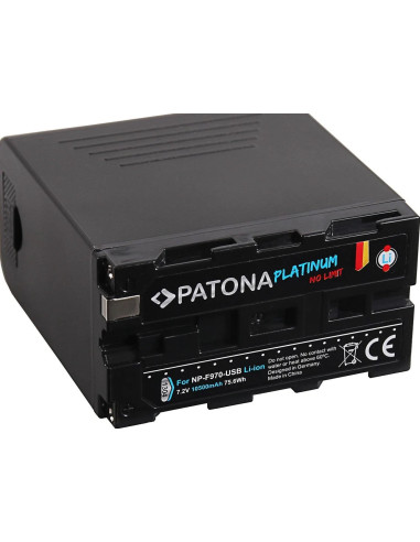 NP-F970 Platinum 10050mAh with MicroUSB port