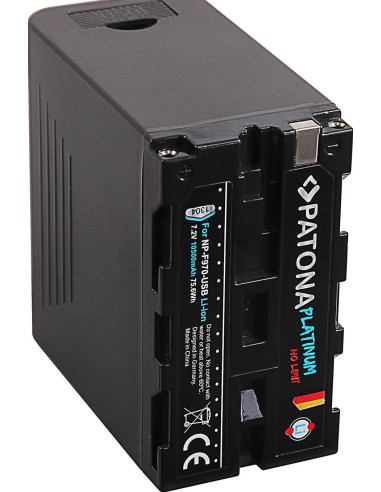NP-F970 Platinum 10050mAh with MicroUSB port