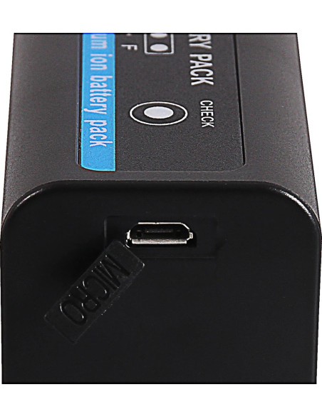NP-F970 Platinum 10050mAh with MicroUSB port