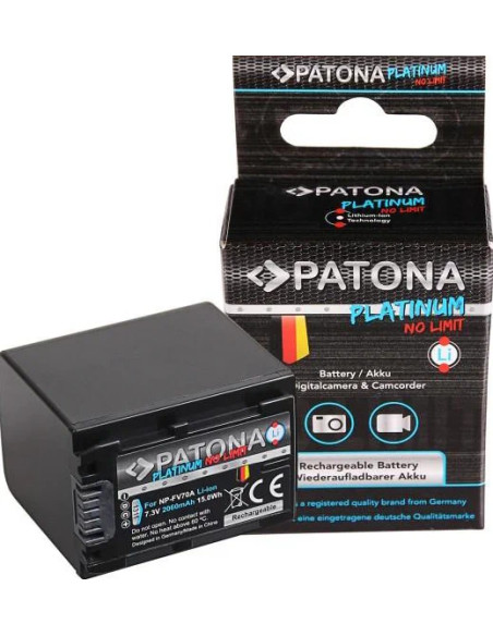 NP-FV70 7.3 V 2060 mAh