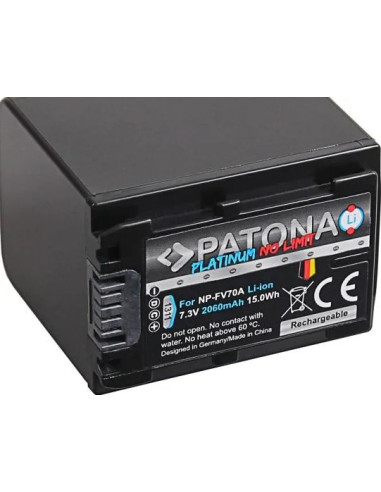 NP-FV70 7.3 V 2060 mAh