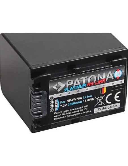 NP-FV70 7.3 V 2060 mAh