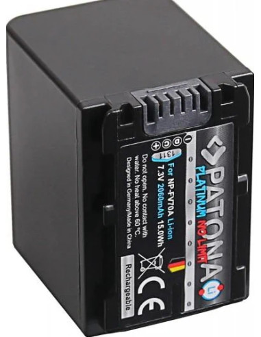NP-FV70 7.3 V 2060 mAh