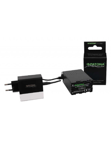 Premium for Sony BP-U68 BP-U65 BP-U60 6900mAh incl. D-TAP and USB ports