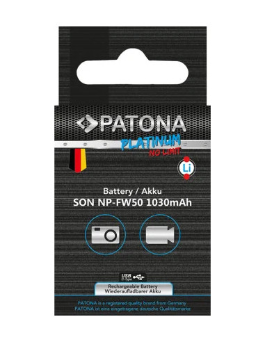 NP FW50 Platinum with USB-C